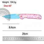 Kershaw-2038 Donut-Style Folding Knife – Aluminum Handle, Portable EDC Outdoor Folder