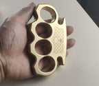 Precision Thickened Brass Knuckle Duster Security Defense Window Breaker Boxing Fighting EDC Tool