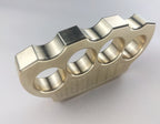 Solid Pure Brass Sturdy Knuckle Duster Self-defense Broken Windows Outside Boxing Grappling Fighting Protective Gear