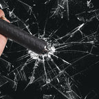 21-inch reinforced spring baton, automatic baton, automatic retractable baton, three-section baton, expandable baton, self-defense baton, made of fully steel quenched material