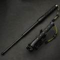 Lightweight expandable baton, self-defense weapon, retractable polyester fiber stick, legal self-defense anti-riot supplies, vehicle-mounted three-section rubber (baton)