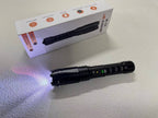 W04-Pro Aluminum alloy body outdoor safety flashlight, high-brightness flashlight with strobe warning light