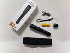 W04-Pro Aluminum alloy body outdoor safety flashlight, high-brightness flashlight with strobe warning light