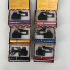 Buy 5 get 2 free！Portable Stun Gun Flashlight Combo, Personal Safety Self Defense Weapon for Outdoor & Daily Use