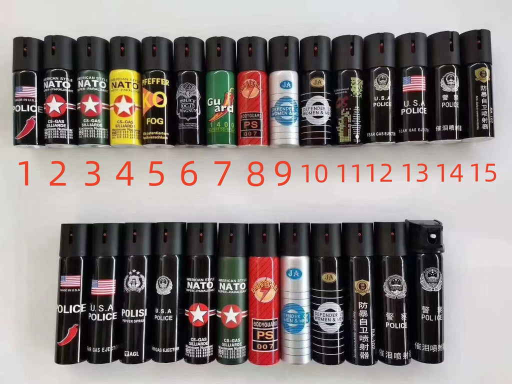 🔥[LIMITED OFFER] Portable Pepper Spray - Multi-Capacity & Mixed Styles Daily Safety Accessory