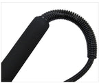 Martial arts spring whip with rubber handle, soft whip, telescopic whip, retractable whip, anti-wolf weapon, spring stick, spring soft stick