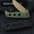 Benchmade 275 Folding Knife – G10 Handle, High-Hardness Tactical Folder, EDC Tool