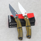 Spyderco C36 Folding Knife – New Model with Dual-Tone G10 Handle and High-Hardness Survival Blade