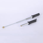 Martial arts spring whip with rubber handle, soft whip, telescopic whip, retractable whip, anti-wolf weapon, spring stick, spring soft stick