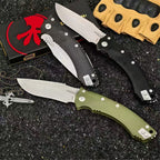 Microtech Amphibian Folding Knife with Carbon Fiber Handle