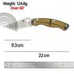Spyderco C36 Folding Knife – New Model with Dual-Tone G10 Handle and High-Hardness Survival Blade