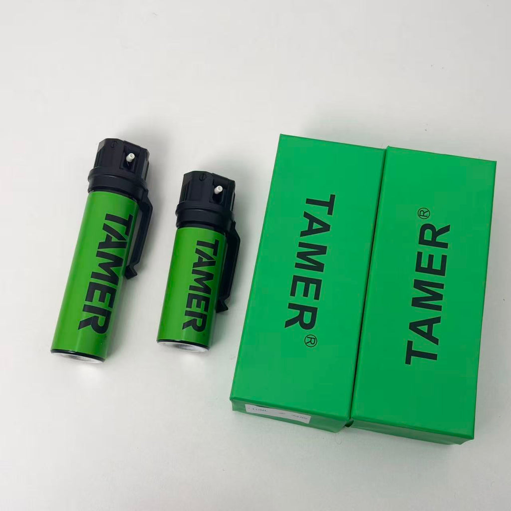 TAMER OC Gel Spray, Lightweight Portable Safety Spray, Compact for Everyday & Outdoor Use.