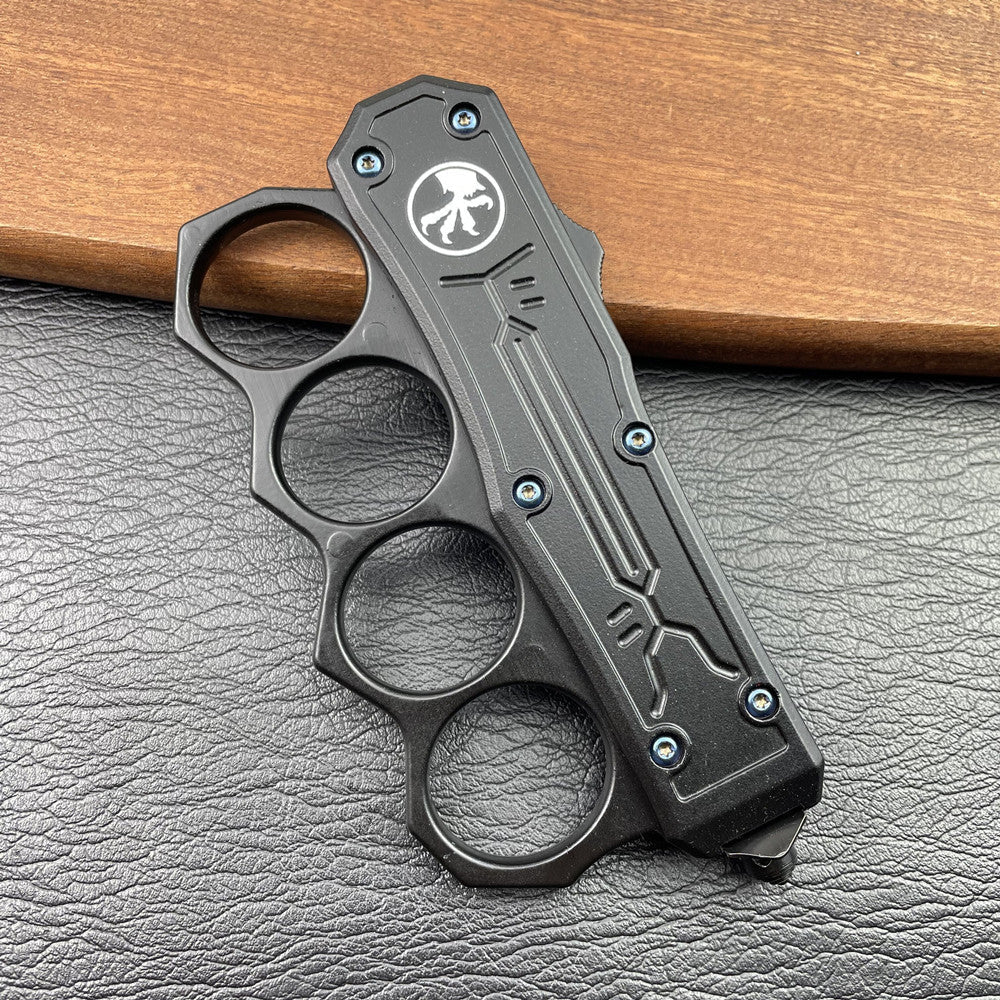 Microtech Outdoor Multi-Purpose Knuckle Duster Sheath, Wilderness Mountaineering Gear, Portable EDC Knife Sheath Handle