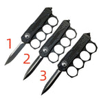 Microtech Outdoor Multi-Purpose Knuckle Duster Sheath, Wilderness Mountaineering Gear, Portable EDC Knife Sheath Handle
