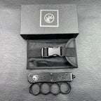 Microtech Outdoor Multi-Purpose Knuckle Duster Sheath, Wilderness Mountaineering Gear, Portable EDC Knife Sheath Handle