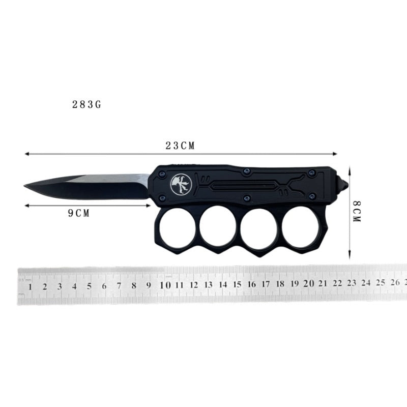 Microtech Outdoor Multi-Purpose Knuckle Duster Sheath, Wilderness Mountaineering Gear, Portable EDC Knife Sheath Handle