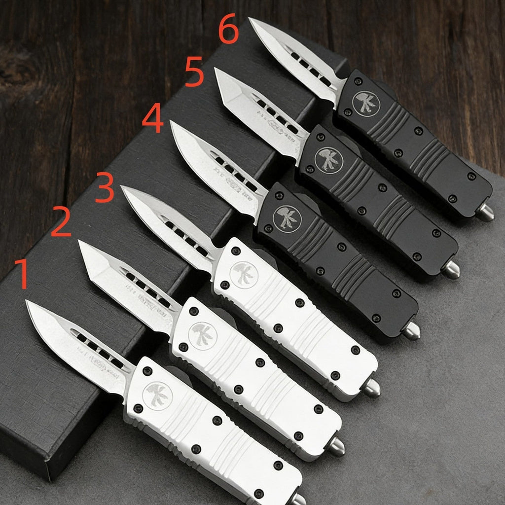 Aluminum Alloy Micro-Technology Mini Dragon Straight Out Knife ECD Straight Out Knife for Express Package Opening