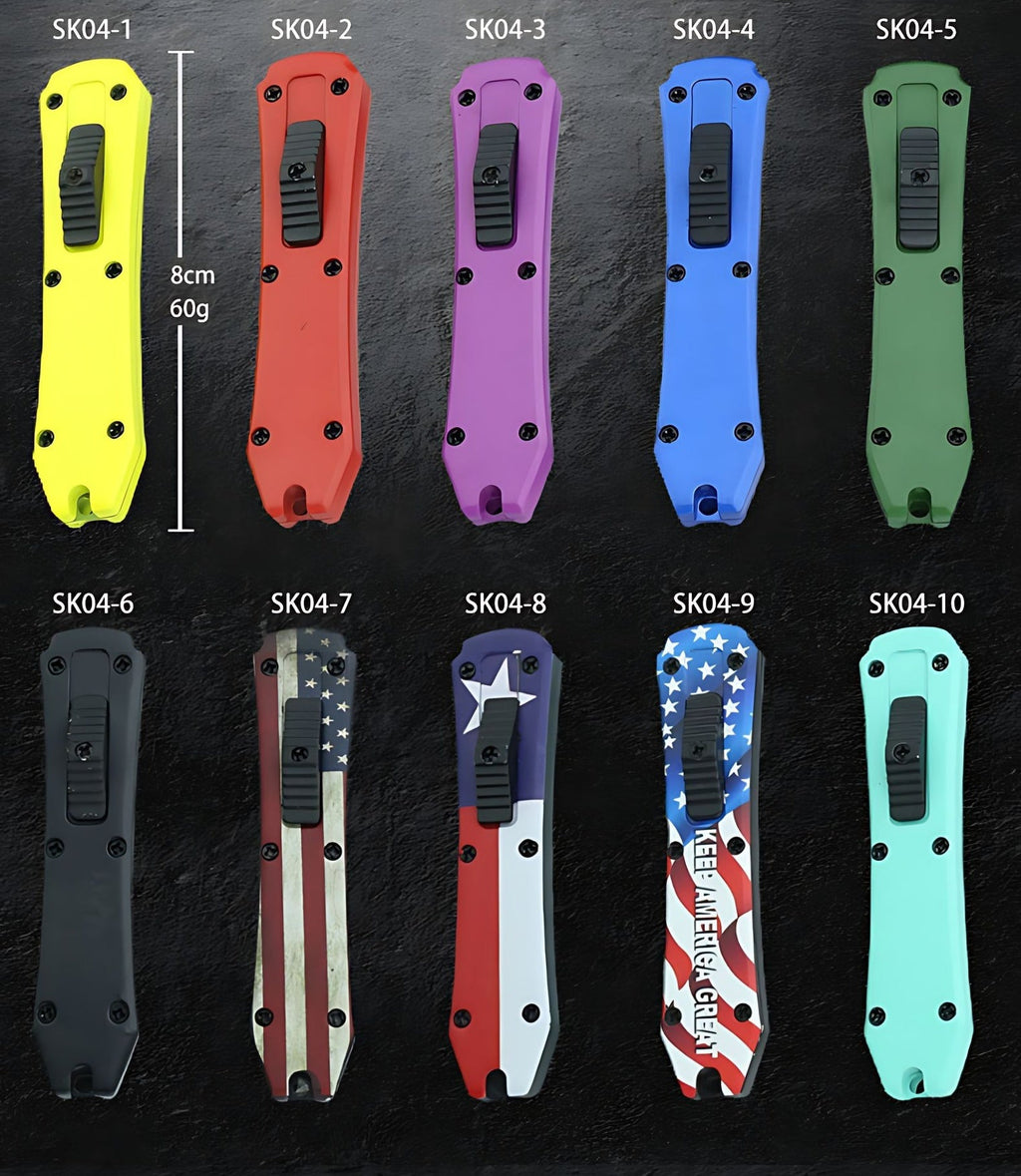 MICROTECH OTF KNNIFE Direct-outdoor folding knife with alloy handle