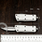 Aluminum Alloy Micro-Technology Mini Dragon Straight Out Knife ECD Straight Out Knife for Express Package Opening
