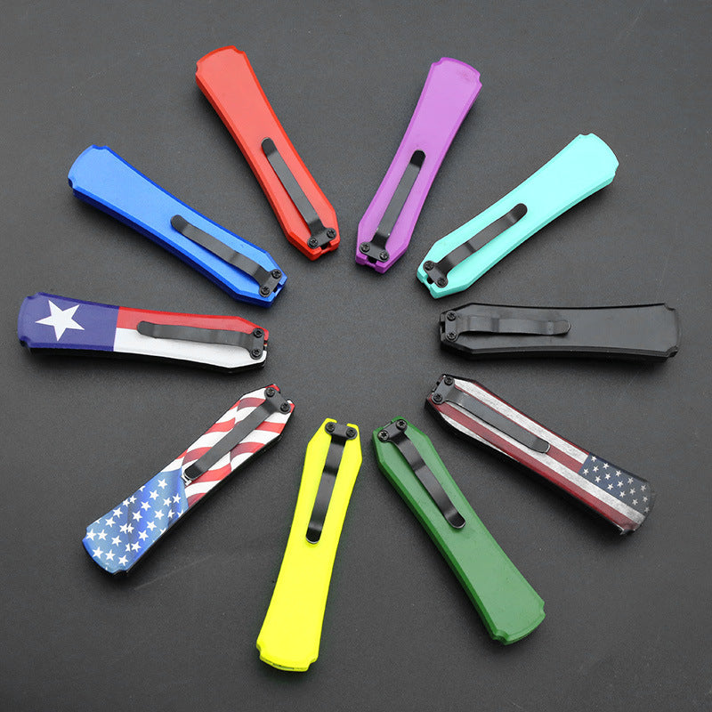 MICROTECH OTF KNNIFE Direct-outdoor folding knife with alloy handle