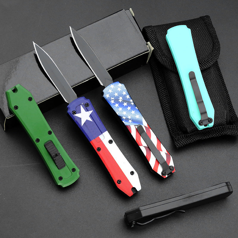 MICROTECH OTF KNNIFE Direct-outdoor folding knife with alloy handle