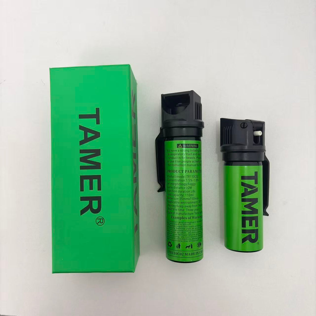 TAMER OC Gel Spray, Lightweight Portable Safety Spray, Compact for Everyday & Outdoor Use.